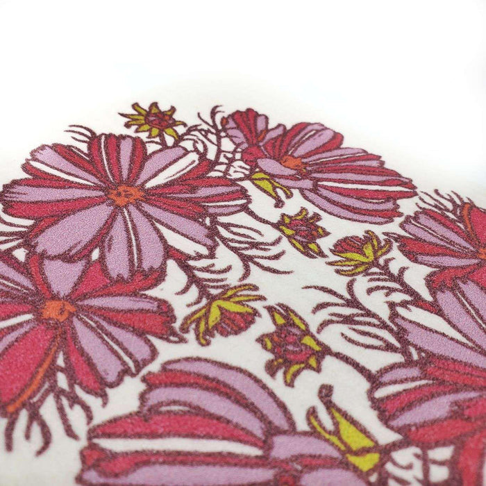 Swedish Dish Cloth - Pink Cosmos by Little Green