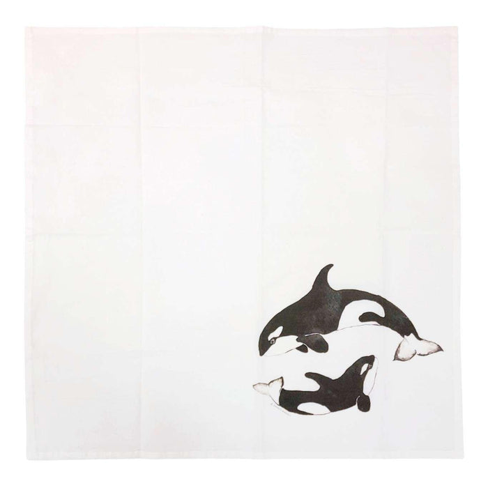 Tea Towel - Orcas by Chavah's Garden