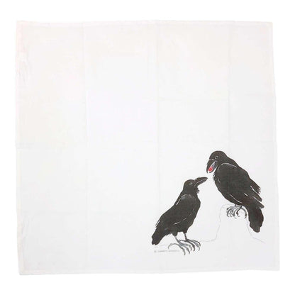 Tea Towel - Ravens by Chavah's Garden