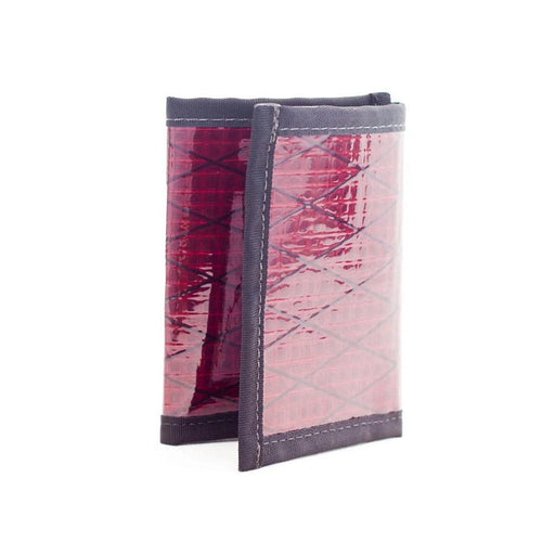 Wallet - Trifold Traveler (Fiery Red) by Flowfold
