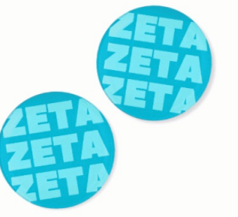 Zeta Tau Alpha Acrylic Coaster