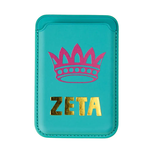 Zeta Tau Alpha Magnetic Phone Wallet
