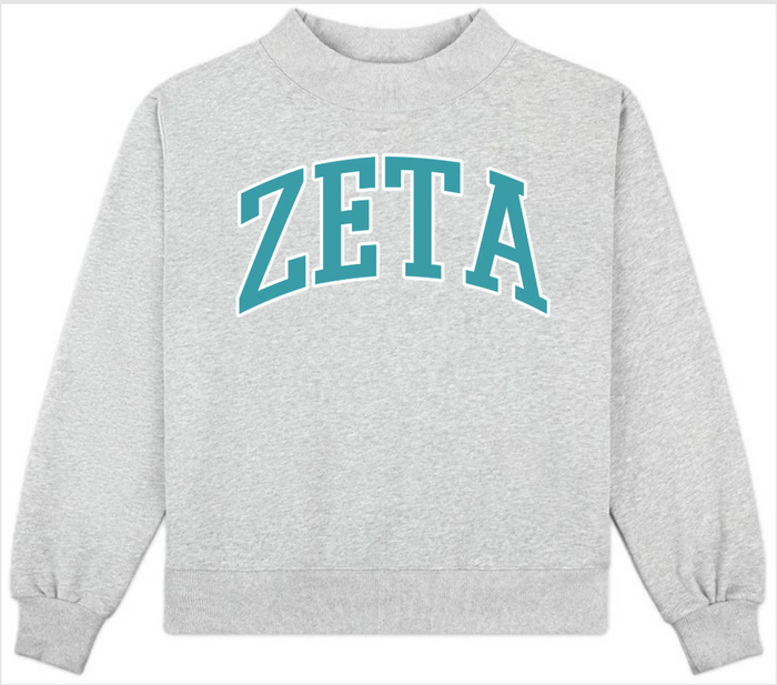 Zeta Tau Alpha Mock Neck