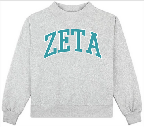 Zeta Tau Alpha Mock Neck