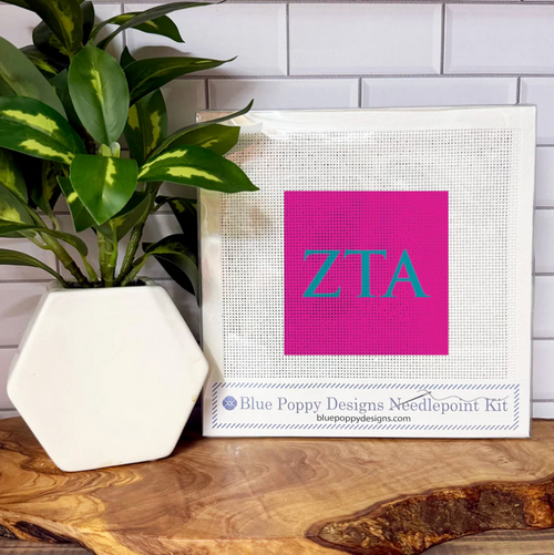 Zeta Tau Alpha Needlepoint Kit Classic